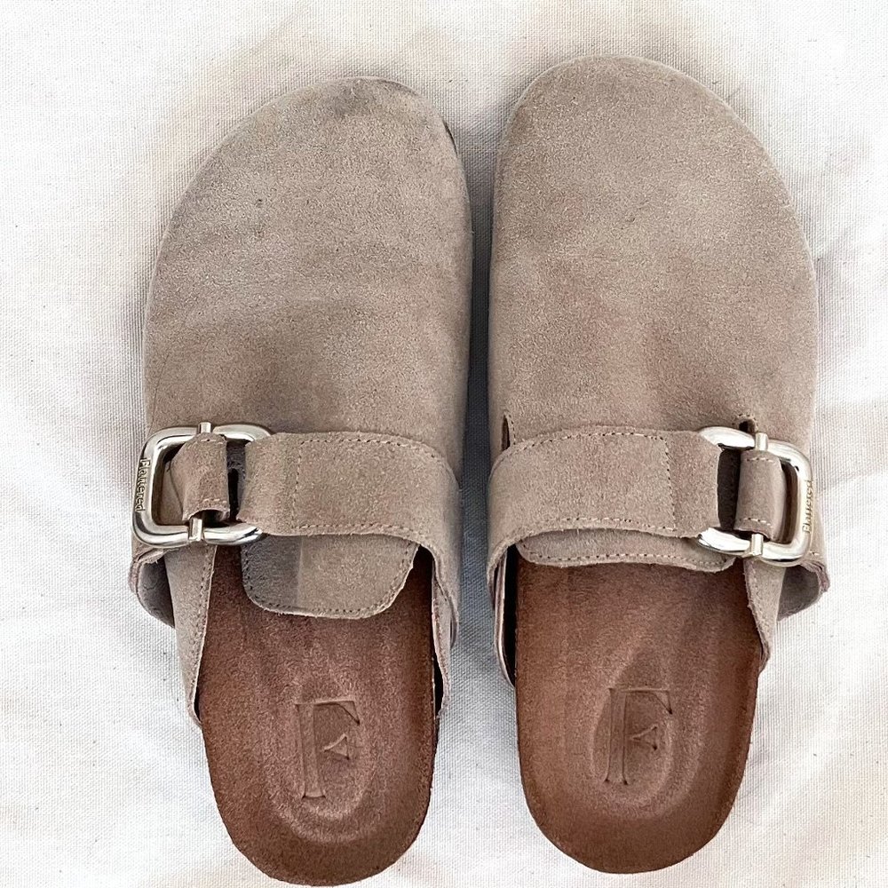 Flattered Cora Suede Slip on Shoes Size 38